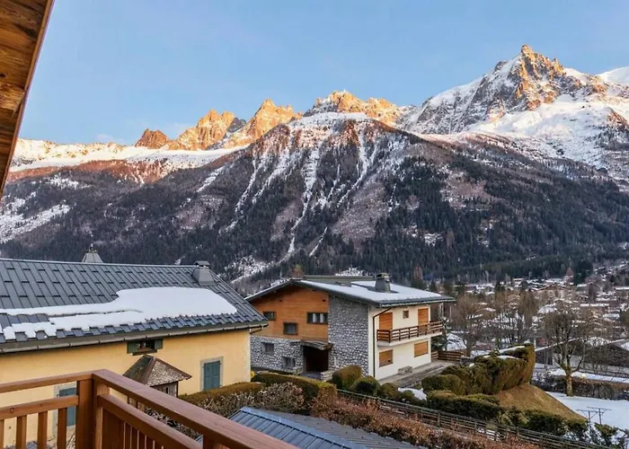 Ocma3 Somptueux 6pax Vuemtblanc Parking アパート シャモニー