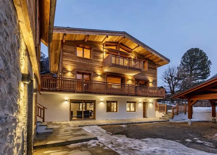 Ocma3 Somptueux 6pax Vuemtblanc Parking アパート *